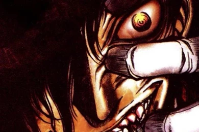 Hellsing, Cross, Creepy Face, Wallpaper, Backgrounds