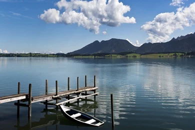 Full HD Wallpapers + Blue, Nature, World, Bavaria, Boats, Clouds ...