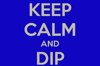 KEEP CALM AND DIP SKOAL Poster