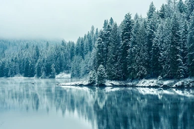 Winter Lake HD Wallpapers