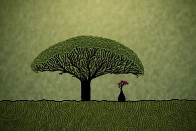 Full HD Wallpapers + Drawings And Paintings, Nature, By Vlad ...