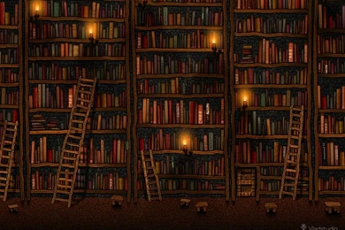 Google Library · Desktop Wallpapers · Vladstudio