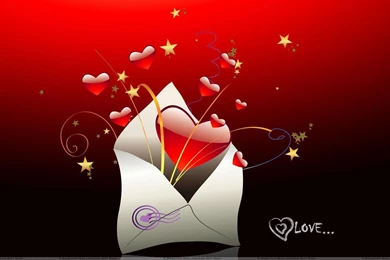 Red Heart With Black Backgrounds   Wallpapers Cave