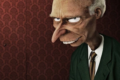 Mr. Burns Simpsons   Funny iPad Wallpapers