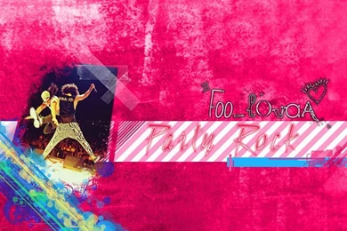 LMFAO PARTY ROCK PINK WALLPAPER BY FOO_LOVAA By Foo lovaa On ...