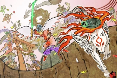 Okami's Wallpapers   Okami Video Game Wallpapers (3375413)   Fanpop