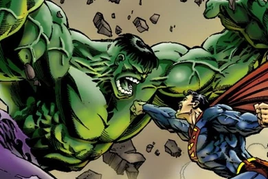 Hulk Vs Superman iPhone 5 Wallpapers
