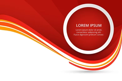 Free Vector Red Wave Style Backgrounds