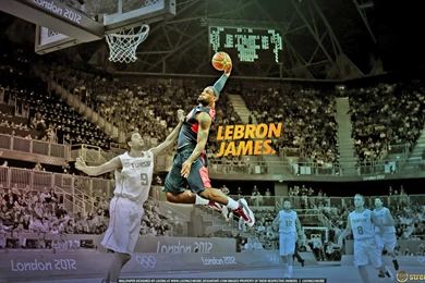 LeBron James Team USA Ollympic Dunk Basketball Wallpapers 2012 ...