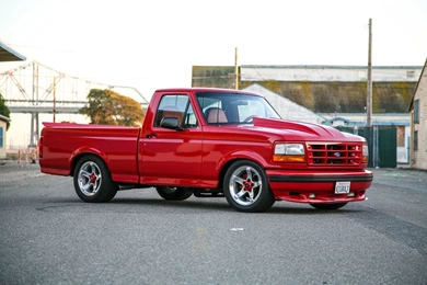 1993 Ford Lightning Hot Rod Rods Custom Muscle Pickup 427ci D ...