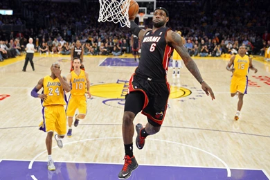 Download Lebron James Dunk Wallpapers Desktop Backgrounds