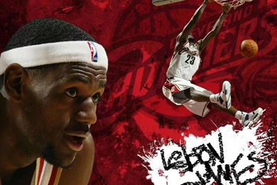 LeBron James Dunk Wallpapers Amazing   Cleveland Cavaliers Wallpapers