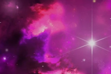 640x1136 Pink Outer Space & Stars Iphone 5 Wallpapers