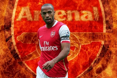 Wallpapers Soccer Ball Thierry Henry Arsenal Legend Hd 1024x768 ...