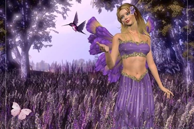 Wallpapers For > Beautiful Fairies And Pixies Wallpapers