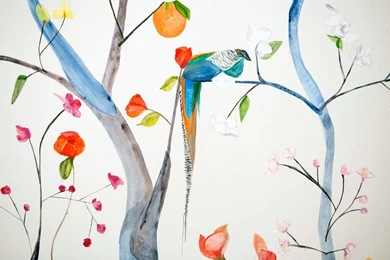 Hand Painted Wallpapers