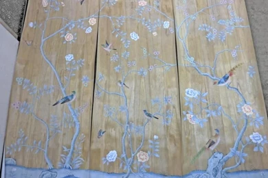 HandPainted Wallpapers CHINOISERIE24   Map Chinoiserie Wallpapers