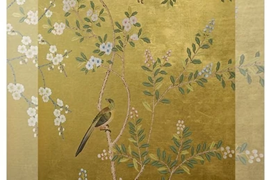 Chinoiserie Gold Wallpapers   Map Chinoiserie Wallpapers