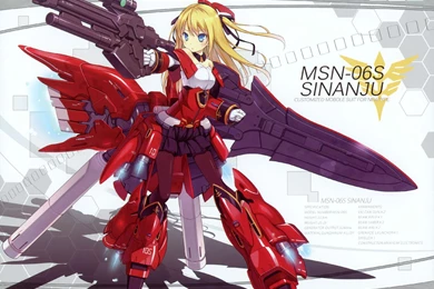 Red Mech Stratos Girl   (