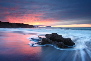Sunset Beach Seascapes Wallpapers