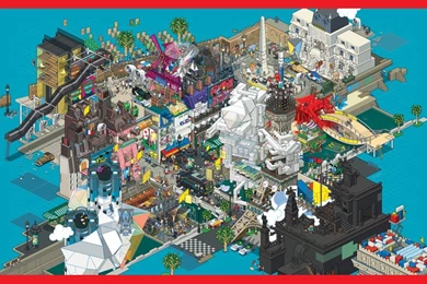 EBoy Shop World   Paris Digital Wallpapers XL