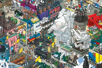 EBoy Shop World   Paris Digital Wallpapers