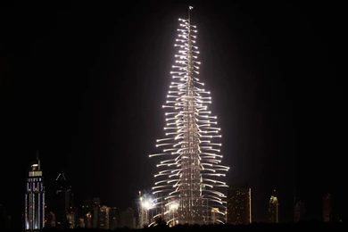 Fireworks Burj Khalifa Dubai Hd Wallpapers