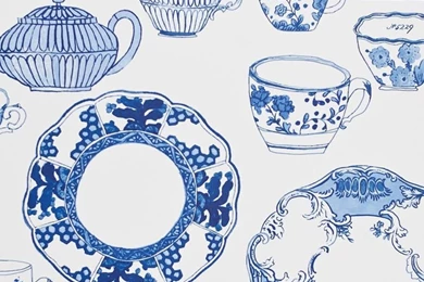 Delft Dinnerware Wallpapers