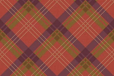Fairburn Red/Plum Tartan Check Wallpapers