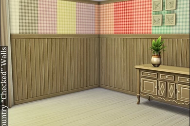 Country Style Checked Walls « Deborah Knox – Writer ...