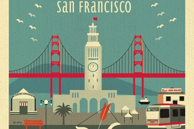 Popular Items For San Francisco Art On Etsy