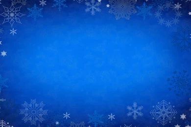 Blue Snowflakes Wallpapers Holiday Wallpapers