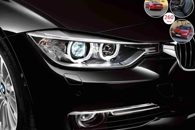 2012 BMW 3 Series   Headlight