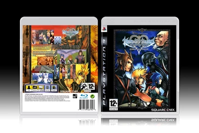 Kingdom Hearts: Birth By Sleep PlayStation 3 Box Art Cover By MF29