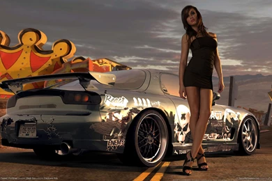 Need For Speed Prostreet Girl Wallpapers