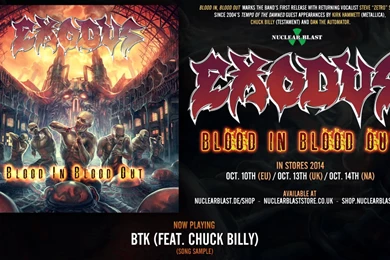 EXODUS Offers A Tease Of Every Song On Blood In, Blood Out   Metal ...