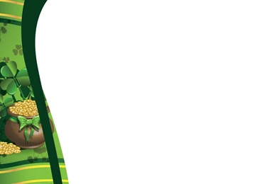 Irish Flowers Powerpoint Templates   Flowers, Green   Free PPT ...