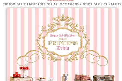 Popular Items For Princess Backgrounds On Etsy
