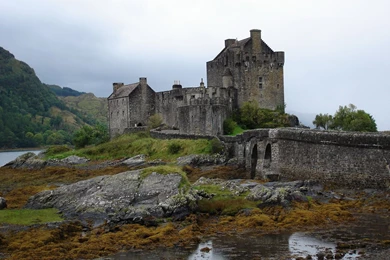 Wallpapers Castles Eilean Donan. Scotland Cities Image
