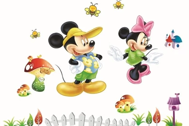 Compare Prices On Mickey Minnie Wallpapers  Online Shopping/Buy ...