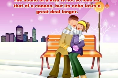 Love Romantic Quotes With Couples Wallpapers