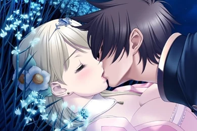 Anime Kiss Love High Resolution Wallpapers HD