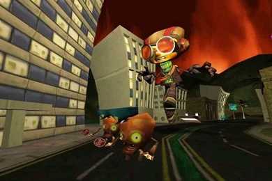 Big Psychonauts Big Raz – Video Games XBox HD Desktop Wallpapers