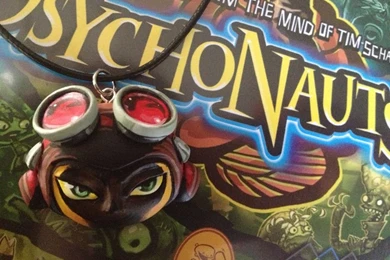 Psychonauts Raz Necklace By Gatobob On DeviantArt