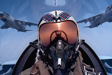 Aircraft pilot on duty wallpaper desktop backgrounds