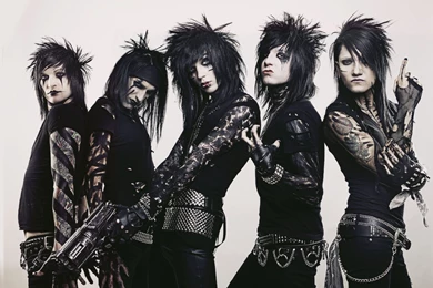BLACK VEIL BRIDES Heavy Metal Glam Hard Rock E Wallpapers ...