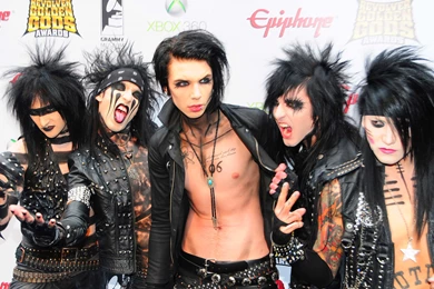 BLACK VEIL BRIDES Heavy Metal Glam Hard Rock T Wallpapers ...