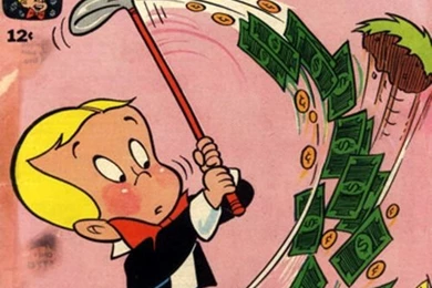 Cartoon Kids Richie Rich Play Golf, Richie Rich Wallpapers And ...