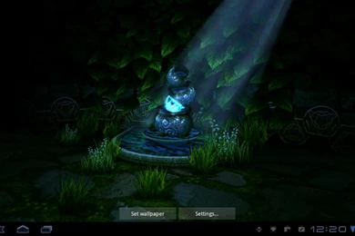 Android Wallpapers Review: Celtic Garden HD