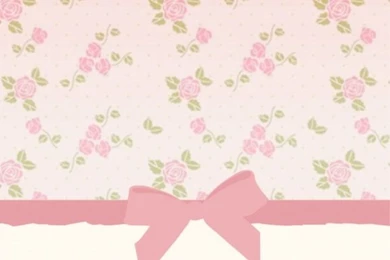 Bow, Cocoppa, Cute, Floral, Love, Pink, Wallpaper, White   Image ...